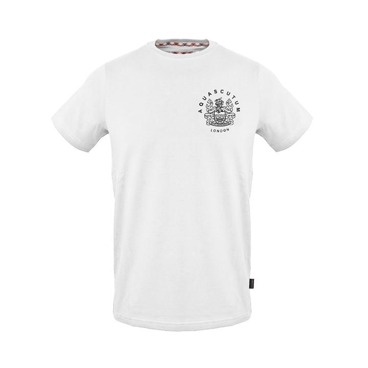 Aquascutum Men's White T-Shirt in Size M, Sports Direct