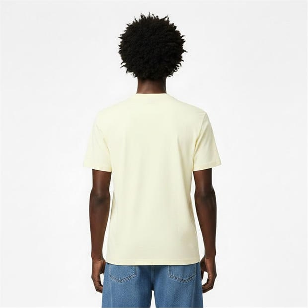 Sand 761 - Boss - Mens BOSS GREEN T-Shirt with Logo Design Stretch Cotton