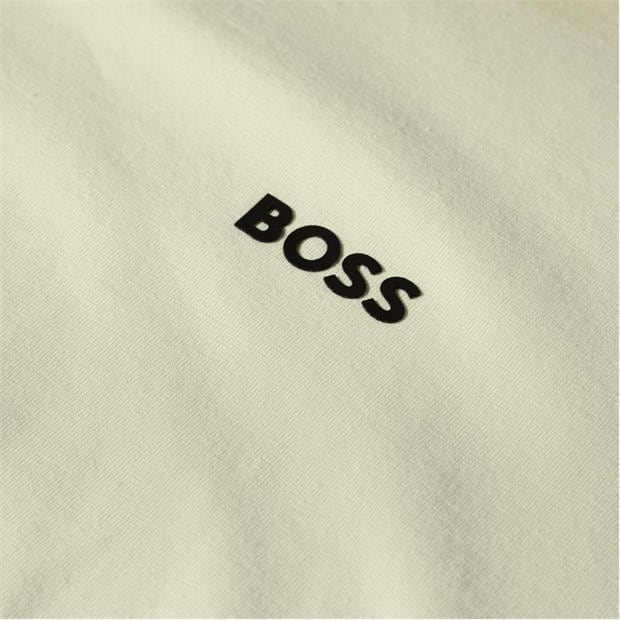 Sand 761 - Boss - Mens BOSS GREEN T-Shirt with Logo Design Stretch Cotton