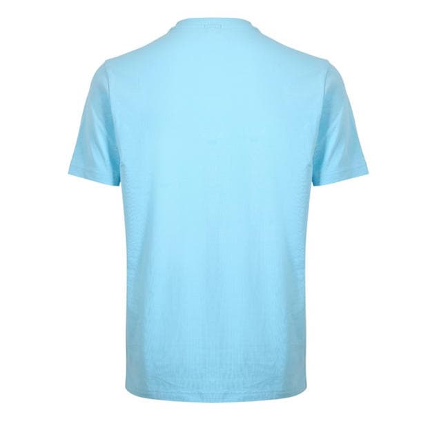 Light Blue 456 - Boss - Mens BOSS GREEN T-Shirt with Logo Design Stretch Cotton