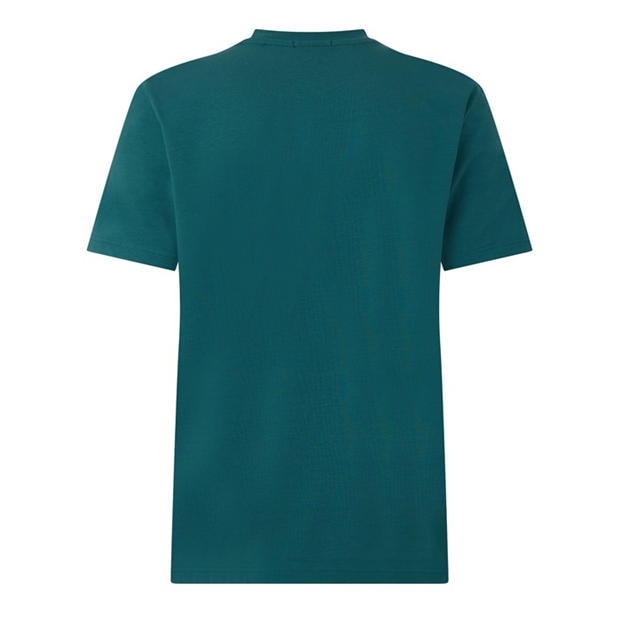 Deep Green 356 - Boss - Mens BOSS GREEN T-Shirt with Logo Design Stretch Cotton
