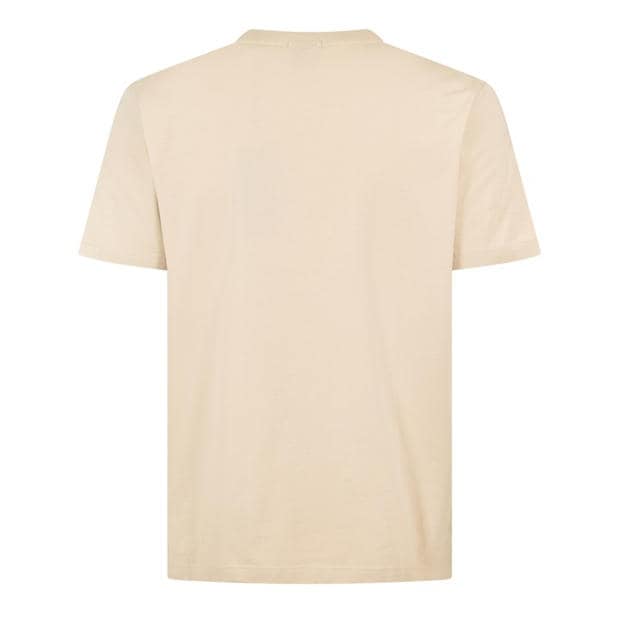 Light Beige 272 - Boss - Mens BOSS GREEN T-Shirt with Logo Design Stretch Cotton