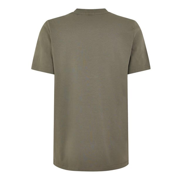 Dark Beige 257 - Boss - Mens BOSS GREEN T-Shirt with Logo Design Stretch Cotton