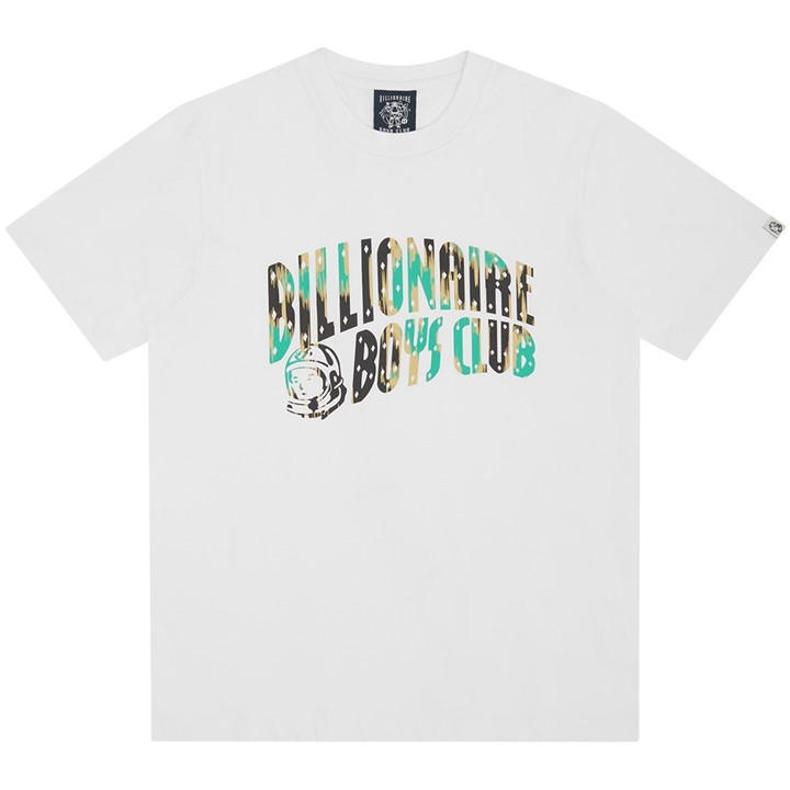 Billionaire Boys Club Men' White Bbc Leopard Camo T Sn64 in Size S, Sports Direct