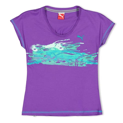 Puma - Girls Wave Tee Juniors