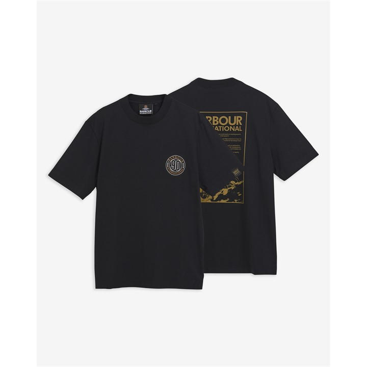International  Men's  B.int 90Th Ann T Sn64, Football by Barbour  in Size 2XL, Sports Direct