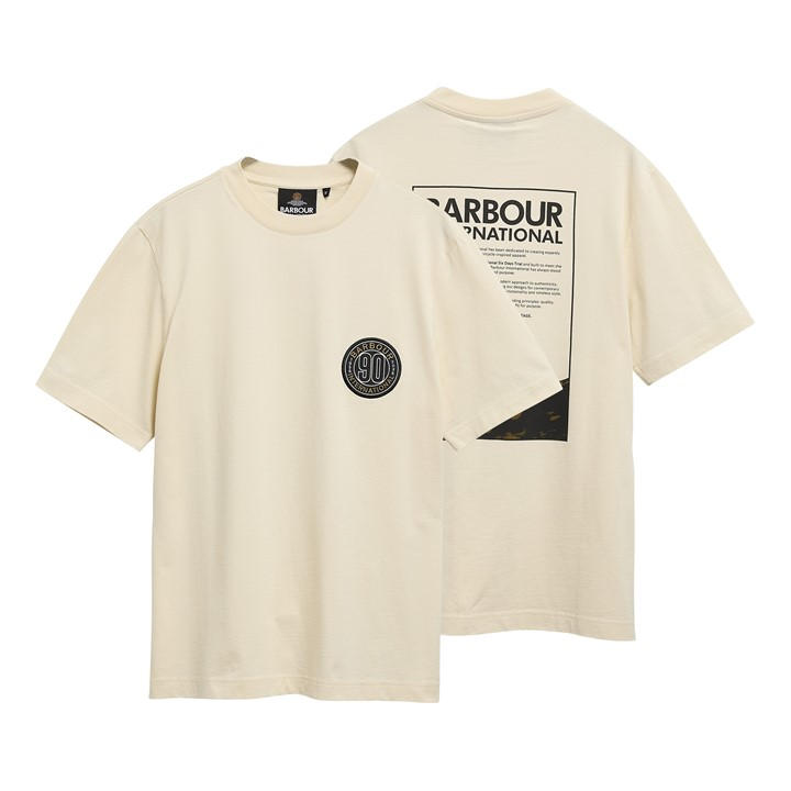 International  Men's  B.int 90Th Ann T Sn64, Football by Barbour  in Size XL, Sports Direct
