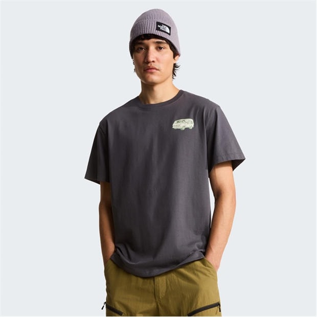 Anthracite Grey - The North Face - TNF Van Life Tee Mens