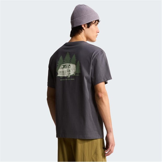 Anthracite Grey - The North Face - TNF Van Life Tee Mens