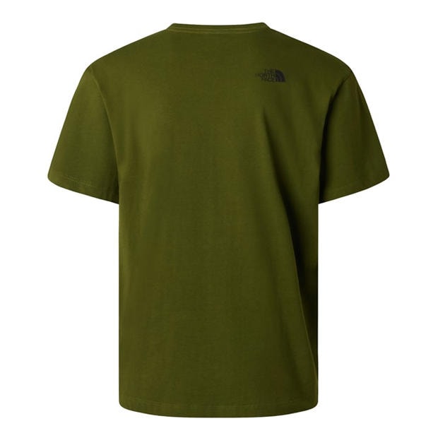 Woodland Green - The North Face - TNF Mountain Logo Tee Mens