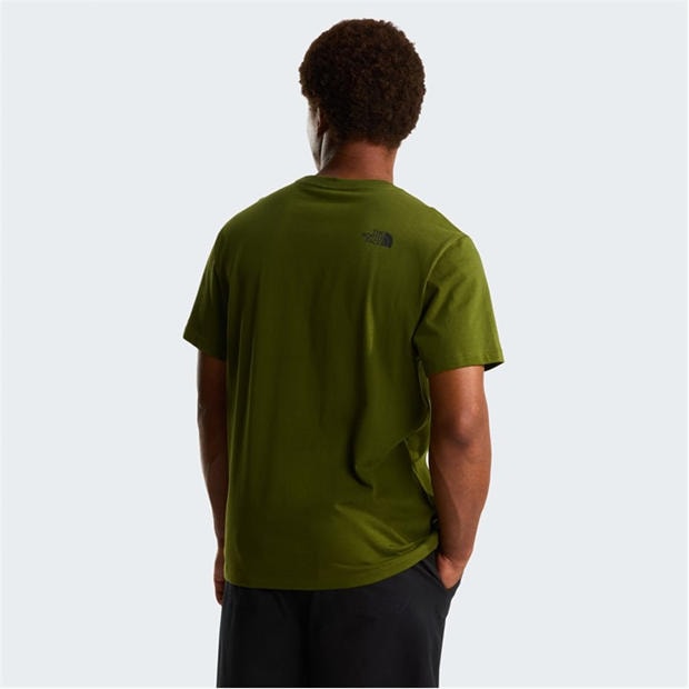 Woodland Green - The North Face - TNF Mountain Logo Tee Mens