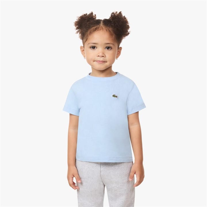 Lacoste Boys Blue ' Regular Fit Basic T-Shirt in Size 9 - 10 Years, Sports Direct