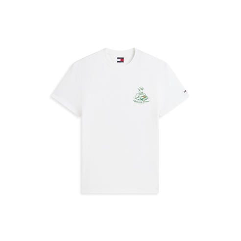 Tommy Jeans - Men's Pizza Cotton Short-Sleeve Crew-Neck T-Shirt