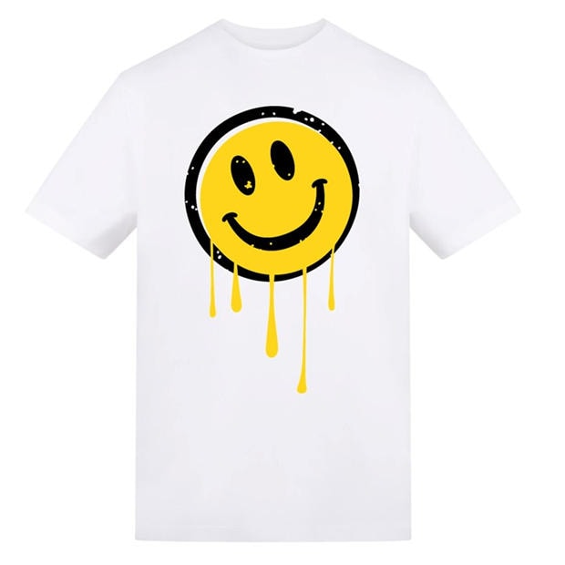 Melting Smiley - AWD - Unisex Music Printed Tee