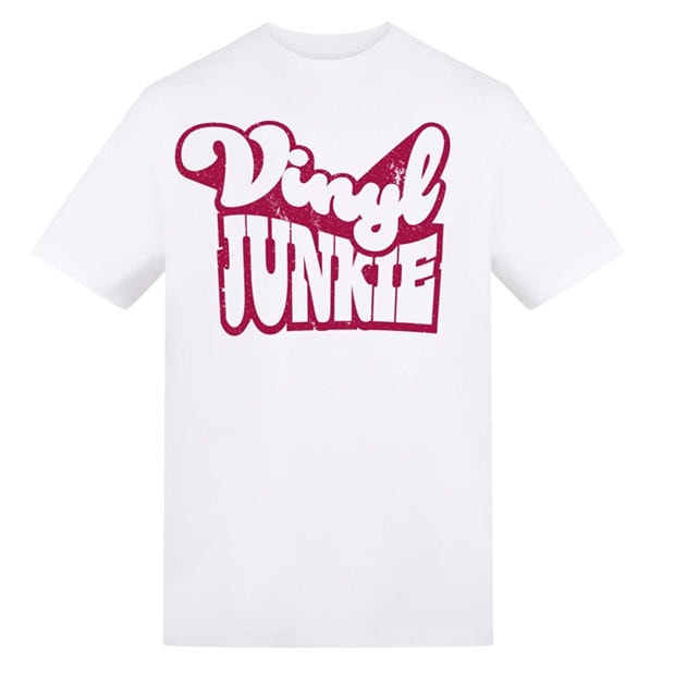 Vinyl Junkie - AWD - Unisex Music Printed Tee