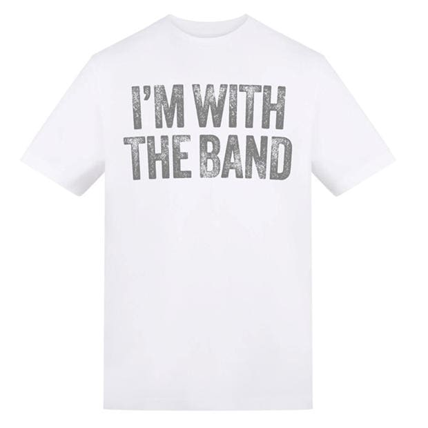 With The Band - AWD - Unisex Music Printed Tee