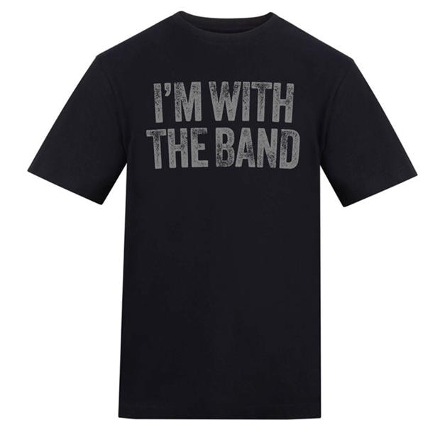 With The Band - AWD - Unisex Music Printed Tee