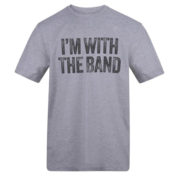 With The Band - AWD - Unisex Music Printed Tee