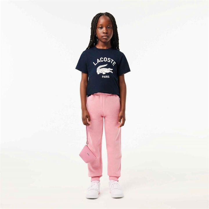 Lacoste Boys Blue Kids' Big Logo T-Shirt, Sports Direct