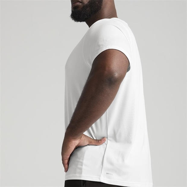 Puma White - Puma - Puma M Tad Essentials Solid Cat Tee (Lc S T-Shirt Mens