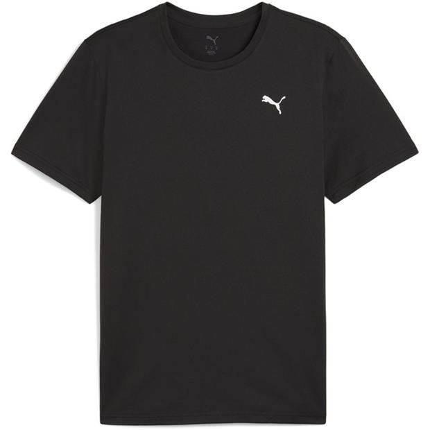 Puma Black - Puma - Puma M Tad Essentials Solid Cat Tee (Lc S T-Shirt Mens