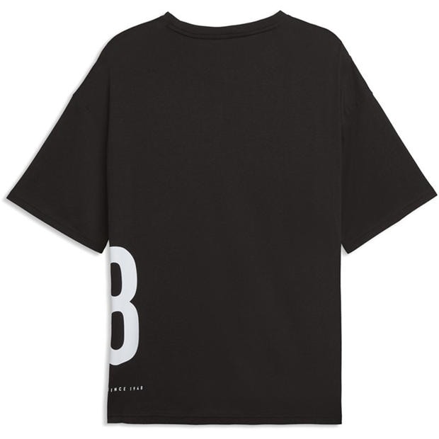 Puma Black - Puma - Men's Graphic Oversized T-Shirt