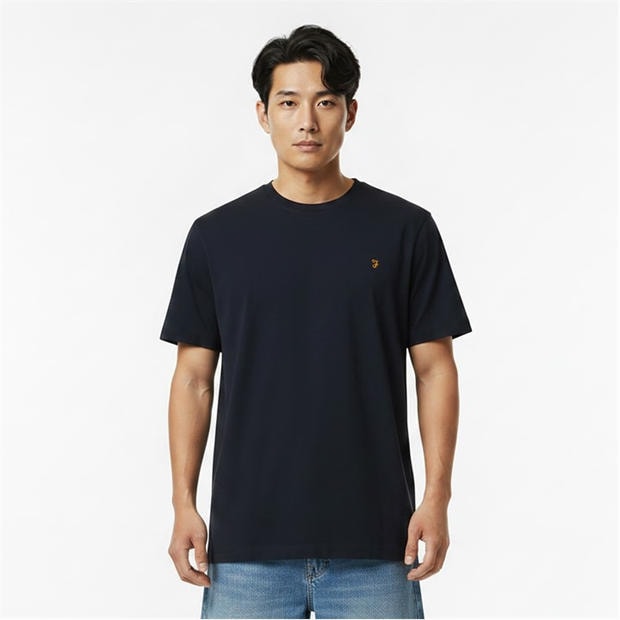 True Navy 412 - Farah - Men's Harrow SS T-Shirt