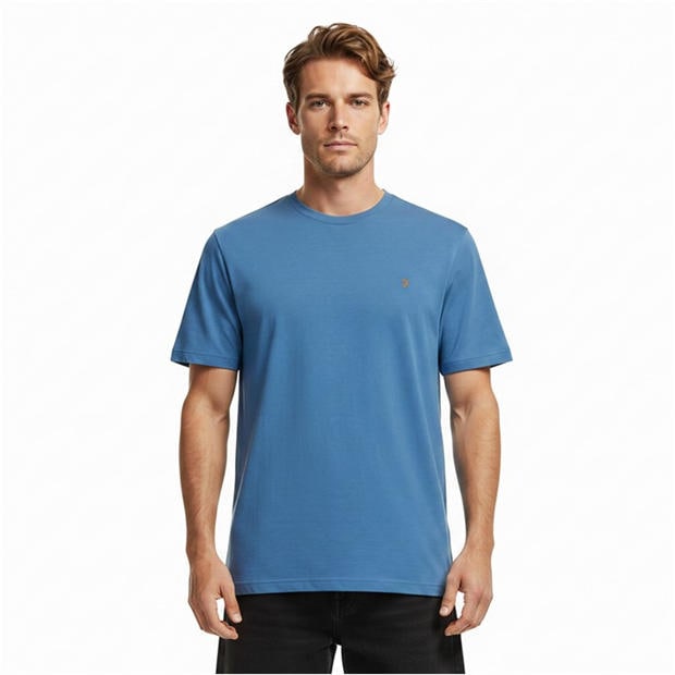 Lndrd Blue 450 - Farah - Men's Harrow SS T-Shirt