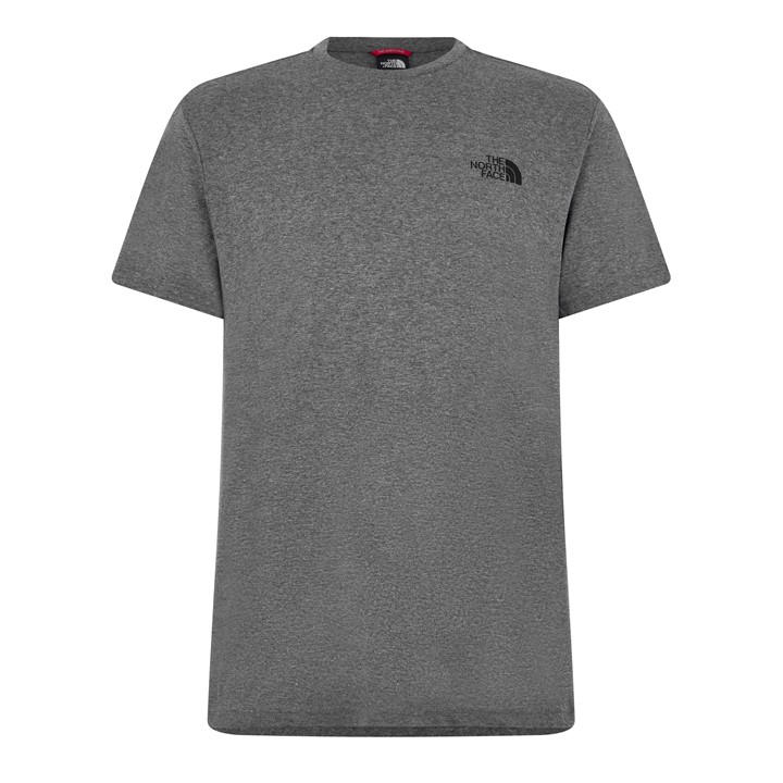 The North Face Men's Grey Regular Fit Simple Dome T-Shirt in Size XL, Sports Direct