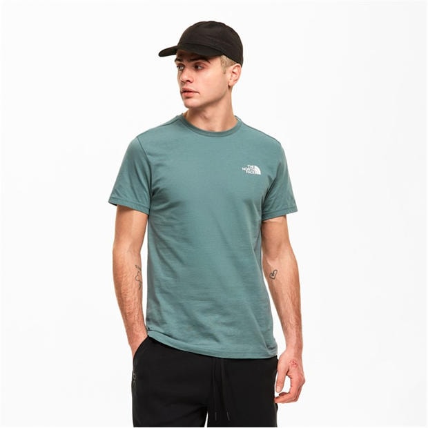 Active Blue - The North Face - Regular Fit Simple Dome T-Shirt Mens