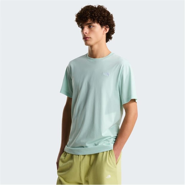 Opal Frost - The North Face - Regular Fit Simple Dome T-Shirt Mens