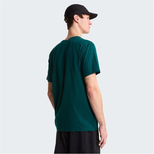 Pacific Teal - The North Face - Regular Fit Simple Dome T-Shirt Mens
