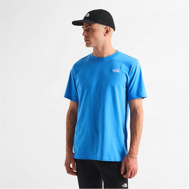 Marina Blue - The North Face - Regular Fit Simple Dome T-Shirt Mens