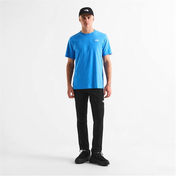 Marina Blue - The North Face - Regular Fit Simple Dome T-Shirt Mens