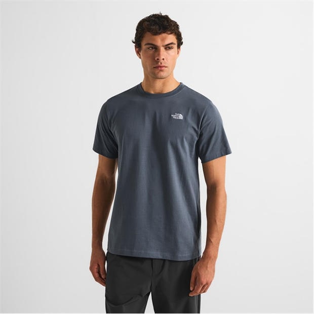 Granite Grey - The North Face - Regular Fit Simple Dome T-Shirt Mens