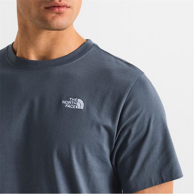 Granite Grey - The North Face - Regular Fit Simple Dome T-Shirt Mens