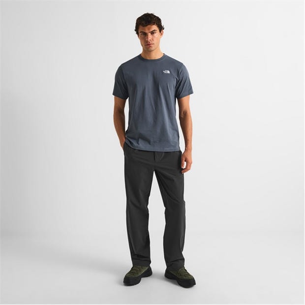 Granite Grey - The North Face - Regular Fit Simple Dome T-Shirt Mens