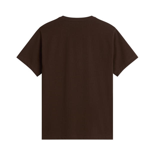 Dark Chestnut - The North Face - Regular Fit Simple Dome T-Shirt Mens