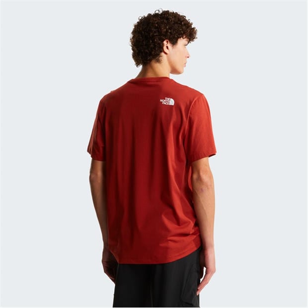 Iron Clay - The North Face - Regular Fit Short Sleeve T-Shirt Mens