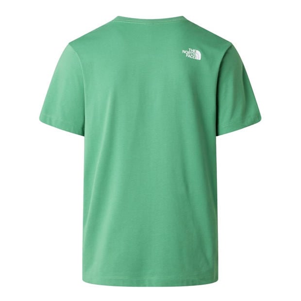 Dimmed Algae - The North Face - Regular Fit Short Sleeve T-Shirt Mens