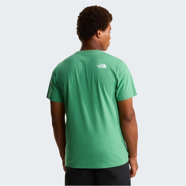 Dimmed Algae - The North Face - Regular Fit Short Sleeve T-Shirt Mens