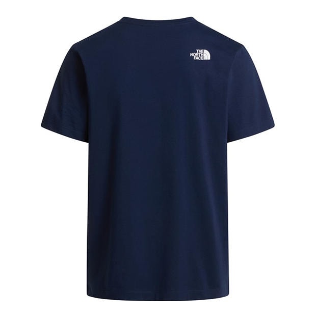Summit Navy - The North Face - Regular Fit Short Sleeve T-Shirt Mens