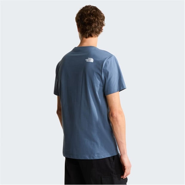 Granite Grey - The North Face - Regular Fit Short Sleeve T-Shirt Mens
