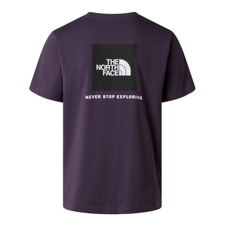 The North Face Men's Purple Never Stop Exploring Regular Fit T-Shirt in Size XS, Sports Direct