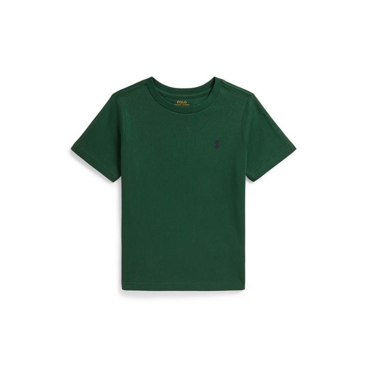 Polo Ralph Lauren Boys Green Kids' Custom T-Shirt in Size 3 - 4 Years, Sports Direct