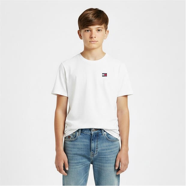 White - Tommy Hilfiger - Kids' Heritage Flag T-Shirt