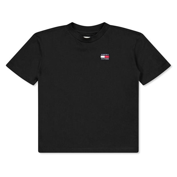 Black - Tommy Hilfiger - Kids' Heritage Flag T-Shirt