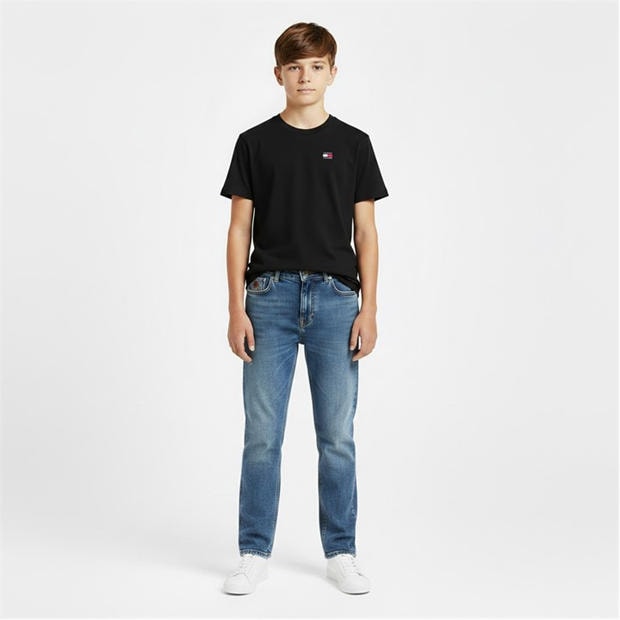 Black - Tommy Hilfiger - Kids' Heritage Flag T-Shirt