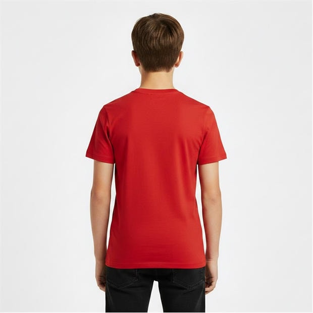 Primary Red - Tommy Hilfiger - Kids' Heritage Flag T-Shirt