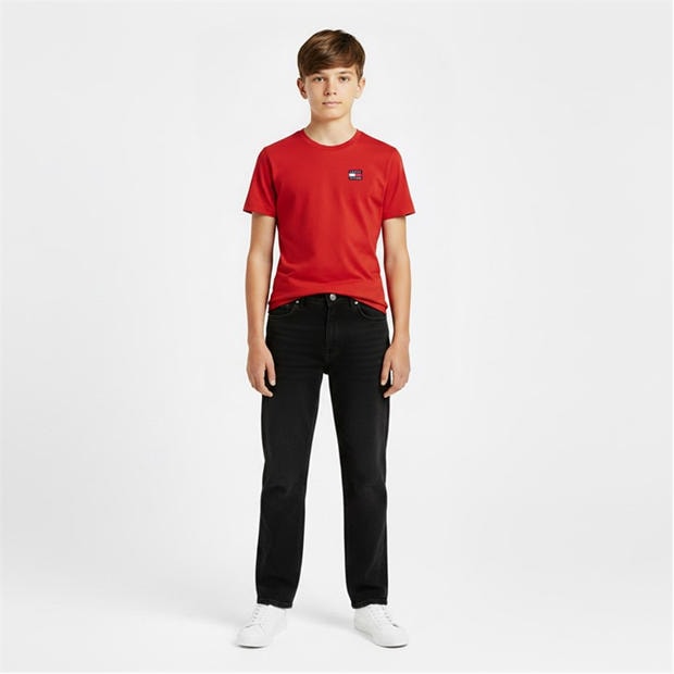 Primary Red - Tommy Hilfiger - Kids' Heritage Flag T-Shirt